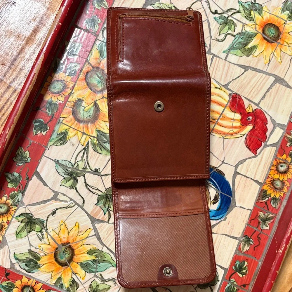 Fossil Men's Rich Brown Leather Wallet